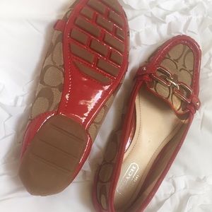 COACH driving shoes. Size 6